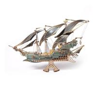 TRACYE Dirigeable Corsaire Puzzle 3D Steampunk en Bois, Montage DIY Modèle de Décoration, Artisanat Chef D'Œuvre Casse Têtes pour Adultes, Cadeaux Créatifs