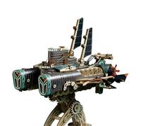 TRACYE Modèle de Jouet de Puzzle en Bois Punk 3D, Vingt Mille Lieues sous Les Mers, Chef D'Œuvre Artisanal de Vaisseau Spatial Fantastique, Kit de Construction de Modèle D'artisanat