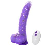 Tracy's Dog Jelivoy - vibromasseur réaliste 22cm (violet)