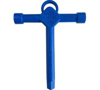 Trade Access Panels Clé universelle pour trappe de grenier - Outil d'ouverture carré en T pour boîte à gaz, robinet de vidange n T de rechange en plastique pour serrure d'armoire, clé