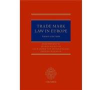 Trade Mark Law in Europe 3e - Imogen Wiseman - Oxford University Press - Livre en Anglais - Hardback Imogen WisemanImogen Wiseman (Auteur)