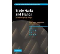 Trade Marks and Brands - Cambridge University Press - Cambridge University Press - Livre en Anglais - Paperback Cambridge University PressCambridge University Press (Auteur)