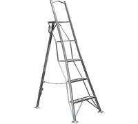 Trade Master Échelle trépied réglable avec 1 Pied BPS 2,4 m