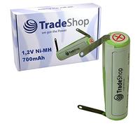 Trade-Shop Batterie compatible avec tondeuse à cheveux Wella Contura HS60, HS61 (700 mAh, 1,2 V, NiMH)