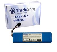 Trade-Shop Batterie Li-ion 14,4 V/6000 mAh compatible avec Dreame D9, D10 Plus, D10s, F9, L10, L10s, L20, RL55L, RLS5-BL0, RLS5-WH0, RLS5D, RLS5L