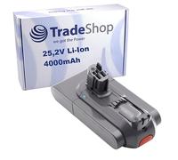 Trade-Shop Batterie Li-ion 25,2 V 4 Ah compatible avec Dyson V15 Detect (Absolute Extra, Total Clean), V15s Submarine remplace 970343-04 970343-06 355983