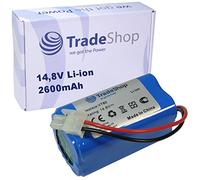 Trade-Shop Batterie Li-ion pour aspirateur Ecovacs 4ICR19/65 BL7402A INR18650-M26-4S1P, iLife PX-B020, Zaco 501929 14,8 V / 2600 mAh
