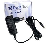 Trade-Shop Bloc d'alimentation/chargeur/câble de charge 15 V 0,5 A compatible avec Bosch EasyDrill 12 3603JB3000 1600A00M37 4059952016474
