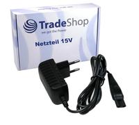 Trade-Shop Bloc d'alimentation chargeur câble de charge 15 V compatible avec l'épilateur Philips Satinelle HP2843, HP6401, HP6403, HP6408, HP6491, HP6501, HP6482, HP6513