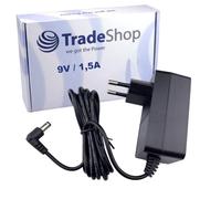 Trade-Shop Bloc d'alimentation/chargeur/câble de charge 9 V 1,5 A compatible avec les systèmes Arduino UNO REV/Nano/Mega / RP2040 / UNO R3