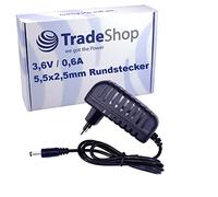 Trade-Shop Bloc d'alimentation, chargeur, câble de charge, compatible avec les perceuse-visseuses sans fil Bosch PSR 2,4 V, remplace 2 607 224 790, 2 607 224 879