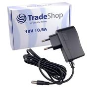 Trade-Shop Bloc d'alimentation/chargeur/transformateur 18 V 0,5 A compatible avec Siemens 12010782 compatible avec Rowenta RH6543WH, RH6545WH, RH6547WH