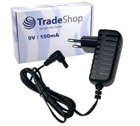 Trade-Shop Bloc d'alimentation/chargeur/transformateur 9 V 0,1 A compatible avec Black & Decker 90545059-01, BDAS36V, CS3651LC, GSL200, CS3652LC, BDCS361