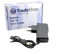 Trade-Shop Bloc d'alimentation universel - 12 V 1 A - Remplace DSA-12G-12 FEU 120120 ADS0128-B 120100 - Pour récepteur TechnoTrend et clavier Yamaha