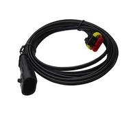 Trade-Shop Câble de chargement/transformateur 3 m compatible avec Gardena Sileno, Sileno Plus, Sileno City, Sileno Minimo, Sileno Life