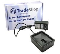 Trade-Shop Chargeur de batterie Li-ion 10,8 V-12 V compatible avec AEG/Ryobi 30164002, 130503008, 5132000046, BPL-1213, RB12L13, BS12CA, LSD1201