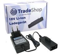 Trade-Shop Chargeur de batterie Li-ion compatible avec les batteries 18 V Gardena AccuCut, AccuJet, EasyCut, HighCut, ErgoCut, Tronçonneuse sans fil CST 2018-Li