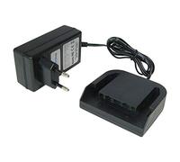 Trade-Shop Chargeur de batterie universel (18 V Li-Ion) Station de charge rapide pour batterie RIDGID 18 V AC840084 130383001 130383025 130383028 R840084