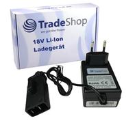 Trade-Shop Chargeur Li-ion 18 V compatible avec coupe-bordures Gardena EasyCut and ComfortCut, EasyCut Li-18/23 R, souffleurs Allround AccuJet 18-Li (9335)