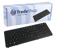 Trade-Shop Clavier QWERTZ d'origine allemand remplace 776475 762758 736654 731179 pour HP EliteBook 740 745 750 755 840 850 / HP ZBook 14 15U / avec cadre