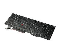 Trade-Shop Clavier QWERTZ d'origine pour ordinateur portable compatible avec Lenovo ThinkPad P72 P73 P52 P53 T580 T590 L580 L590 / souris Stick