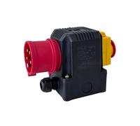 Trade-Shop Combinaison d'interrupteurs DZ08-4 400 V compatible avec Güde GWS 600 EC, GWS 600 ECO-2, GWS 700 EC, compatible avec Einhell WIS 600/400