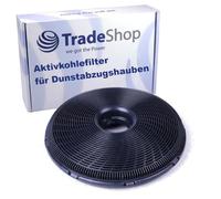 Trade-Shop Filtre à charbon actif Ø 190 mm compatible avec Candy 49002519, compatible avec Fagor 74 x 3895, compatible avec Best 08999801 49002519 89992564