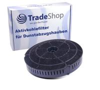 Trade-Shop Filtre à charbon actif compatible avec Bauknecht DBHPN 63 AB X, DBHPN 65 AM X, DBHPN 93 AB X, DBHPN 95 AM X, DBHVP 63 LM K, DBHVP 83 LT K