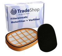 Trade-Shop Filtre à poussière (filtre moteur + pré-filtre) de rechange pour Philips SpeedPro Max FC6827 FC5005/01 FC6908 FC6906 XC7041/01 XC7043 Aqua FC6901/01 FC6902/01