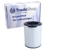 Trade-Shop Filtre de rechange à 3 niveaux (pré-filtre, charbon actif, HEPA) compatible avec Philips AC3033/10 AC3036/10 AC3039/10 3000i remplace FY3430/30