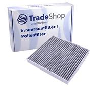 Trade-Shop Filtre d'habitacle à pollen avec charbon actif pour VW Passat B8 Variant, compatible avec T-ROC (Cabriolet), Tiguan, Tiguan Allspace