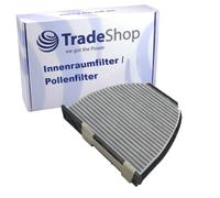 Trade-Shop Filtre d'habitacle / filtre à charbon actif compatible avec Fram CFA10934, compatible avec Purflux AHC318, compatible avec UFI 54.163.00