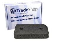 Trade-Shop Filtre éponge/filtre en mousse/filtre à socle compatible avec Miele TED455WP TSD443WP TWD360WP TSD363WP TCB150WP TWB140WP TEB155WP TSB143WP