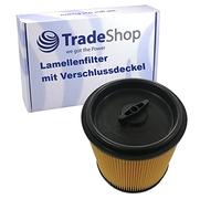Trade-Shop Filtre plissé compatible avec Lidl/Parkside PNTS 1300 E4, 1300 F5, 1400 A1, 1400 B1 - Filtre à cartouche