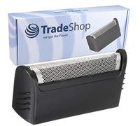 Trade-Shop Grille pour rasoir électrique Braun 5462, 5596, 5597 + cadre, noir/argent