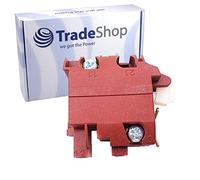 Trade-Shop Interrupteur de rechange de qualité supérieure pour Bosch GWS 6-115 à GWS 14-125, interrupteur à bascule, rouge, interrupteur marche/arrêt