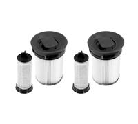 Trade-Shop Kit 4 en 1 : filtre HEPA pour aspirateur, filtre intérieur, compatible avec Miele Triflex HX2, HX2 Pro, HX2 Racer, HX2 Sprinter, HX2 Cat & Dog