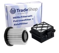 Trade-Shop Kit de filtres HEPA 2 en 1 : filtre à cartouche + filtre hygiénique compatible avec Kärcher 1.349-100.0, 1.349-200.0, 1.349-210.0, 1.349-300.0, 1.349-400.0