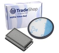 Trade-Shop Kit de filtres HEPA pour aspirateur Moulinex MO3718PA MO3723PA MO3751PA MO3759PA MO3774PA MO3786PA MO3951PA MO3953PA MO3967PA MO3969PA MO3985PA