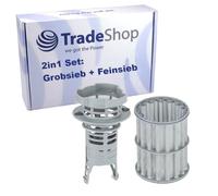 Trade-Shop Kit de tamis 2 en 1 (passoire grossière + micro-filtre) compatible avec Küppersbusch SMVKBE02/B4 SMVKBM02/25 SMVKBM10/73 SMVKBT02/28 SRVKBT02/01 IGVS 6506.3