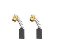 Trade-Shop Lot de 2 balais de charbon de moteur 6,5 x 8 x 12,5 mm Compatible avec meuleuse d'angle Black & Decker KG115 KG725 KG900 KG915-C8 KG115-C8