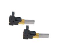 Trade-Shop Lot de 2 balais de charbon de moteur 7 x 11 x 32 mm avec support compatible avec les aspirateurs Dyson DC32 DC33 DC36 DC37 DC39 DC41 DC52