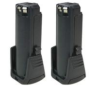 Trade-Shop Lot de 2 batteries Li-ion 3,6 V / 2000 mAh compatibles avec Bosch, BAT504, 2607336242, 2607336241, pour PS-10 SPS-10 SPS-10-2 GSR Mx2 Drive, GSR, PRODRIVE 36019-A-2010