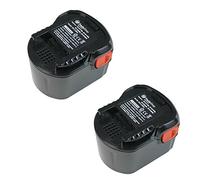 Trade-Shop Lot de 2 batteries NI-MH 12 V / 2000 mAh de rechange pour Würth SD12 0700980320 0700980325, AEG, CS-ABM215PW, 4932352105, 4932352106, 4932352107