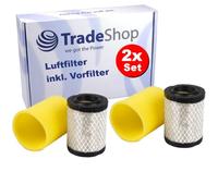 Trade-Shop Lot de 2 filtres à air avec préfiltre compatible avec Briggs & Stratton 4269 5429 5429H, Stens 102-016, Granit 33270550, Rotary 14158, Oregon 30-852