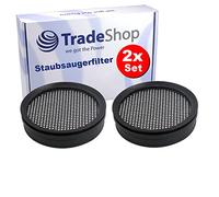 Trade-Shop Lot de 2 filtres à moteur en mousse compatibles avec Philips FC6727 FC6728 FC6729 FC8009 de rechange pour FC8009/01 CP0948