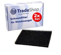 Trade-Shop Lot de 2 filtres à mousse/tapis filtrant/filtre de protection du moteur/filtre anti-poussière compatibles avec les aspirateurs AEG Vampyr série Vampyr CE 220 CE 250 CE 270
