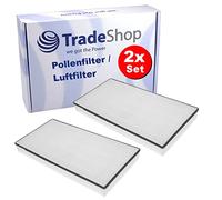 Trade-Shop Lot de 2 filtres à pollen de rechange F7 compatibles avec Helios KWL EC500ECO / PRO/W Ventilateur de rechange pour Helio 0042