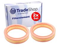 Trade-Shop Lot de 2 Filtres Aspirateur en Papier Compatibles avec Protool VCP 170 E, VCP 170 E-L, VCP 171 E-L, VCP 320 E, VCP 321 E-L