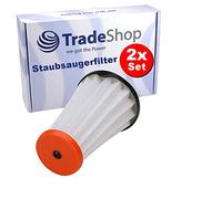 Trade-Shop Lot de 2 filtres d'aspirateur compatibles avec AEG CX7-45ANI, CX7-45SR, CX7-45SP, CX7-45ST, AG3011, AG3012, AG3013, AG3105, AG3106